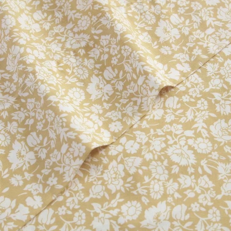 Laura Ashley Laura Ashley Printed Cotton Percale Sheet Set