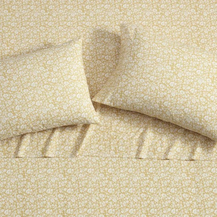 Laura Ashley Laura Ashley Printed Cotton Percale Sheet Set