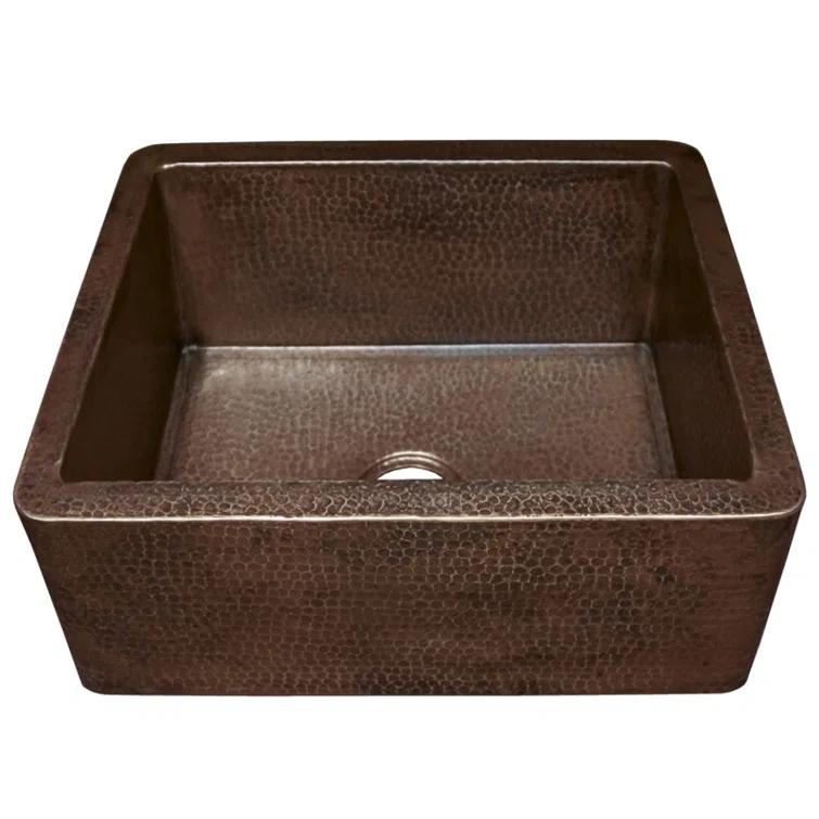 Farmhouse 25" L x 19" W Apron Kitchen Sink