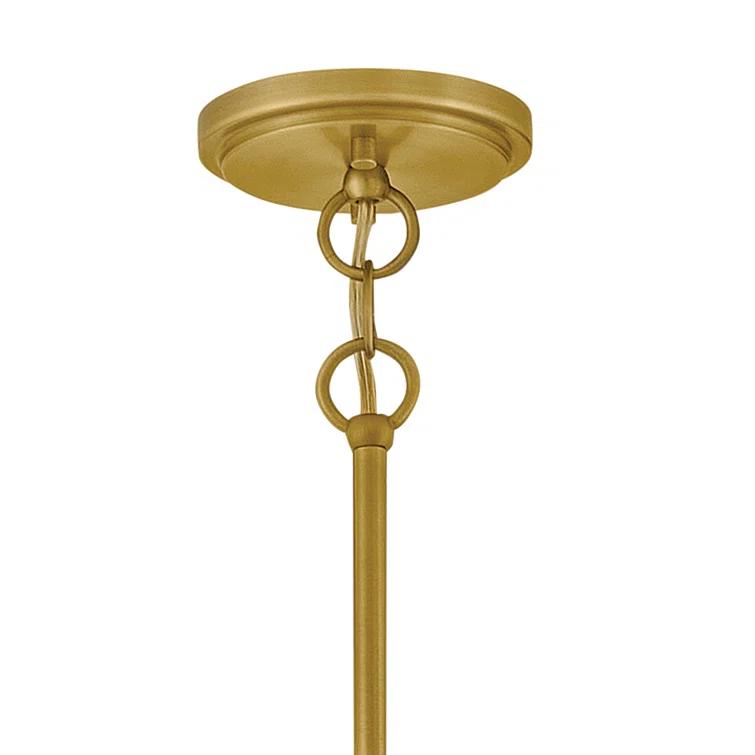 Hinkley Clarke Drum Two-Tone Chandelier Pendant