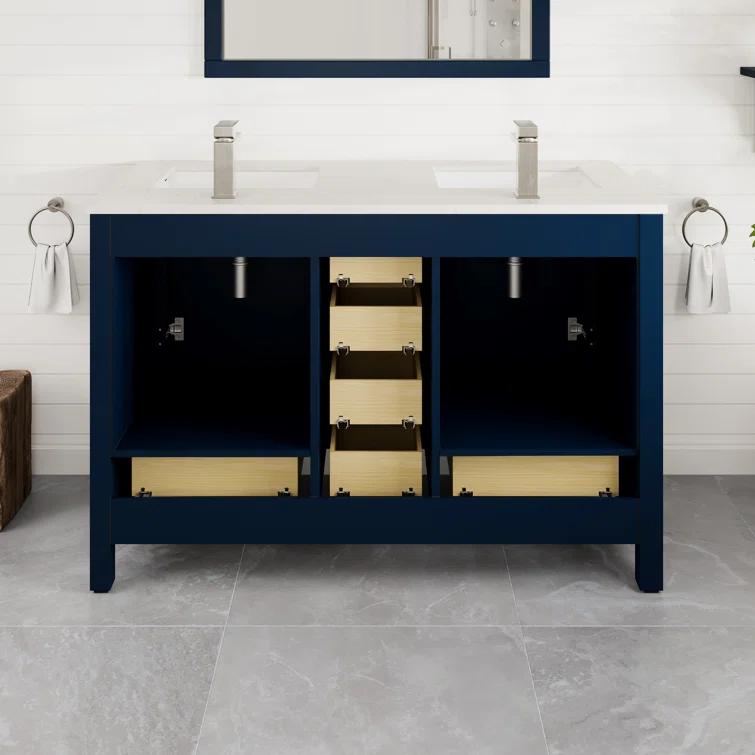 Eviva London 48" Double Bathroom Vanity Set