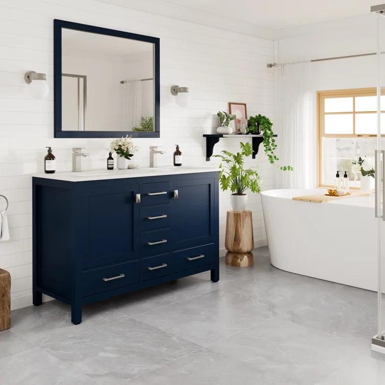 Eviva London 48" Double Bathroom Vanity Set