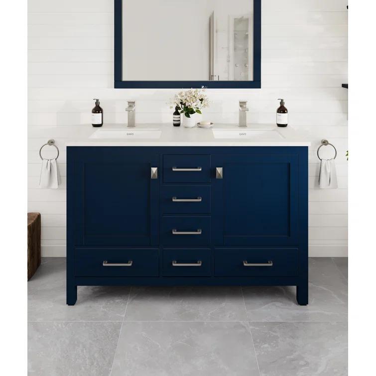 Eviva London 48" Double Bathroom Vanity Set