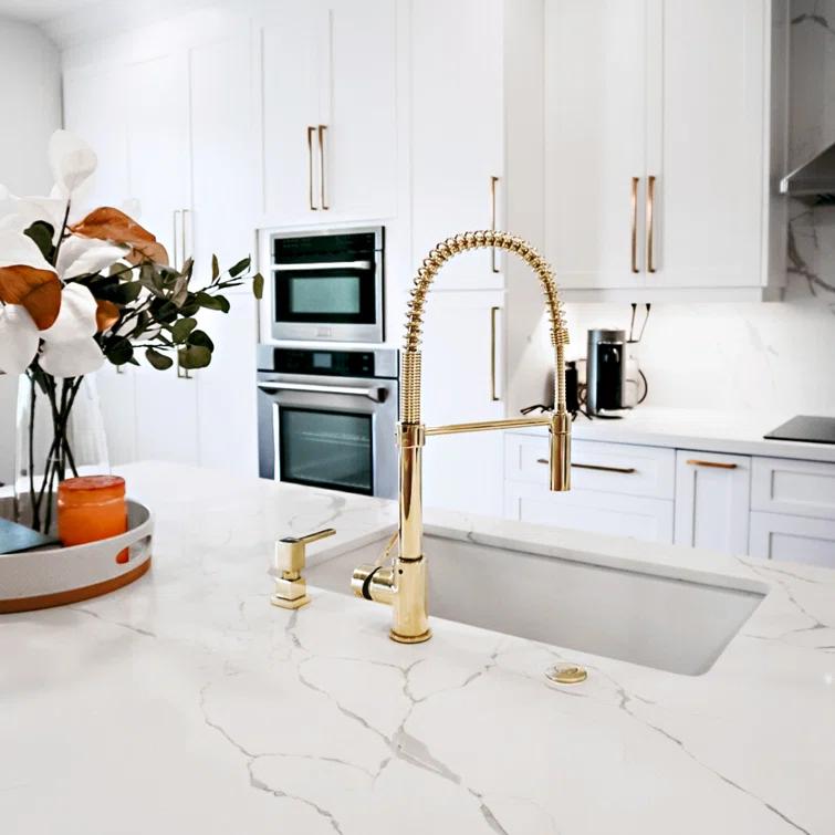 ZLINE SRA-KF-PG ZLINE Autograph Edition Sierra Kitchen Faucet