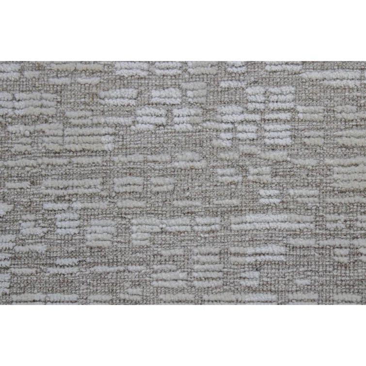 Shepherd Oatmeal Hand Knotted Wool Rug