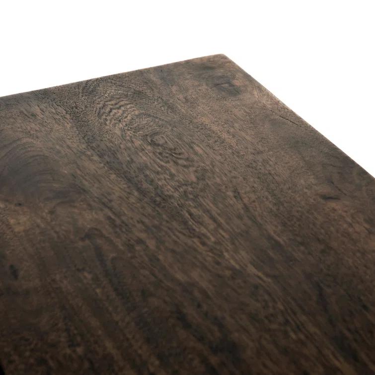 Carved Mango Wood Media Console (56")