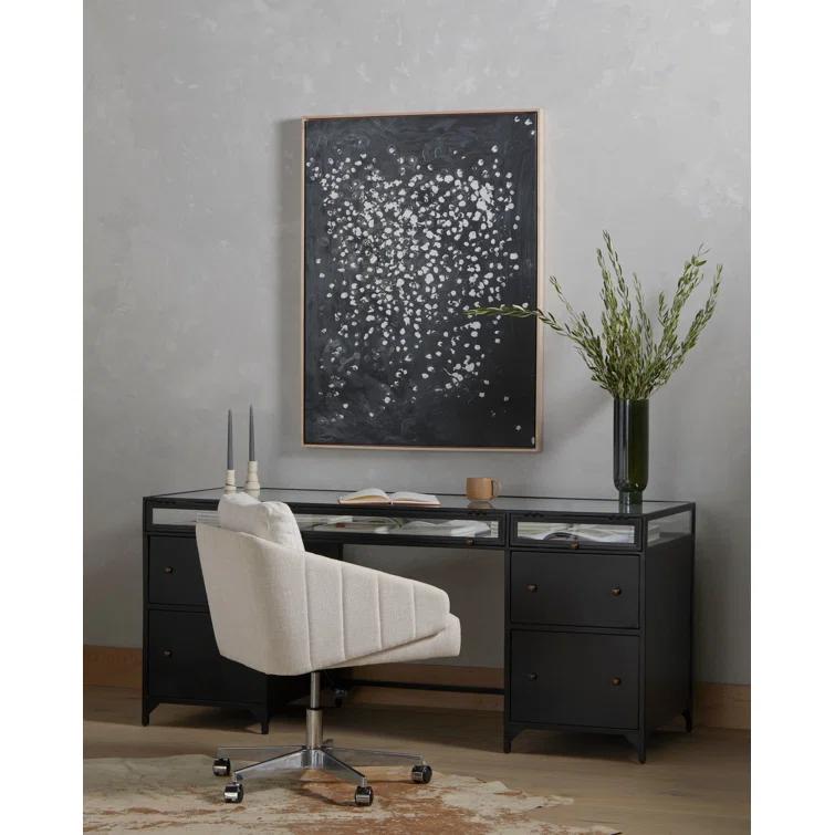 Malcom Executive Desk - Black