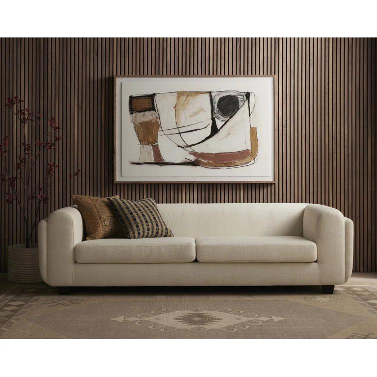 Handmade Beige Wool and Cotton 10' x 14' Area Rug
