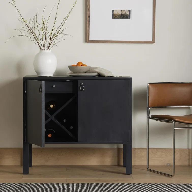 Beckett Bar Cabinet - Black