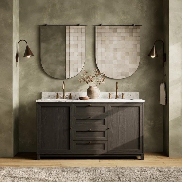 Jessop Vanity - Black / 60"W