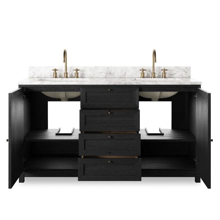 Jessop Vanity - Black / 60"W