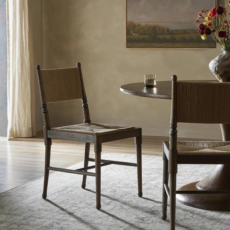 Fayth Dining Chair by Amber Lewis x Four Hands - Antique Walnut