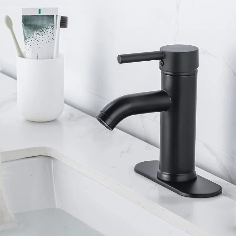 PRIMICOL YYY5G1D Bathroom faucet single hole with pop-up drain for 1-hole or 3-hole installation