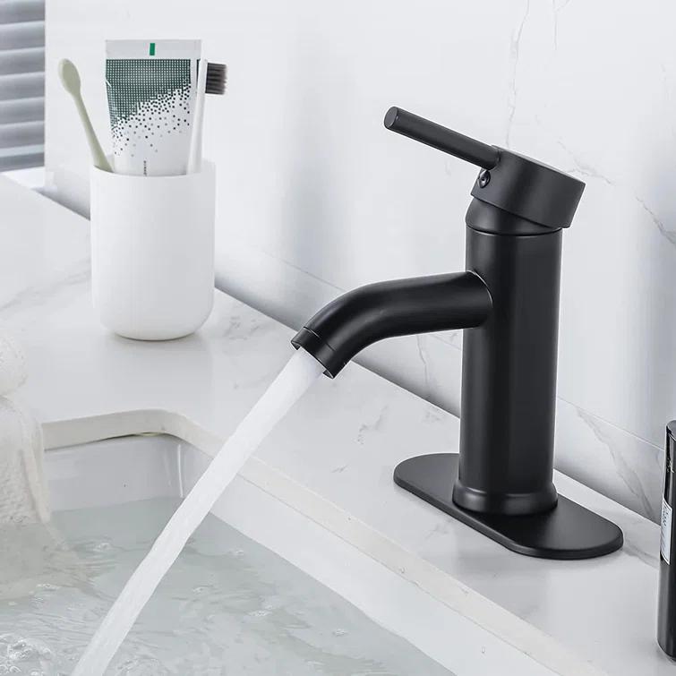 PRIMICOL YYY5G1D Bathroom faucet single hole with pop-up drain for 1-hole or 3-hole installation