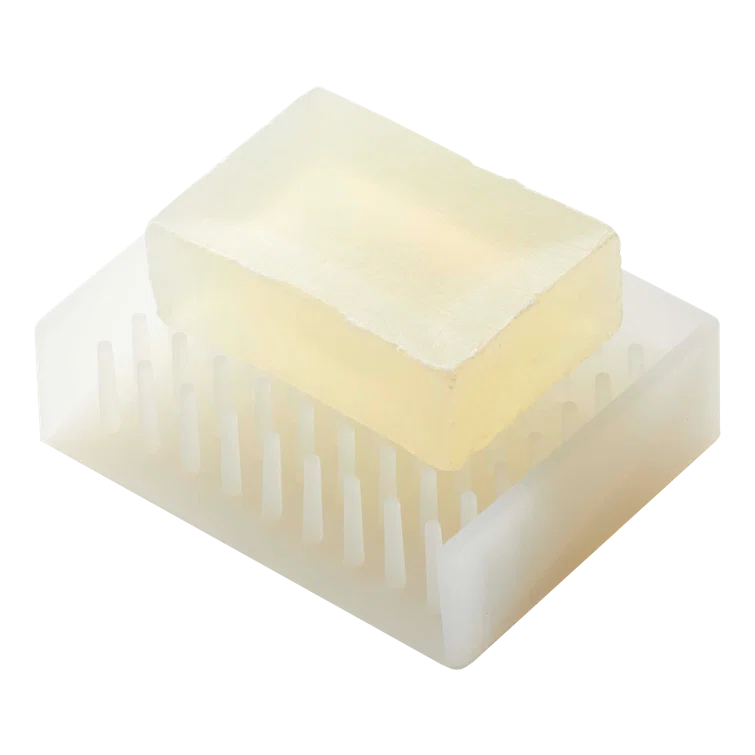 Yamazaki Home Yamazaki Home Self Draining Soap Tray - Floating Holder Dish For Sink, Silicone, No Assembly Req.