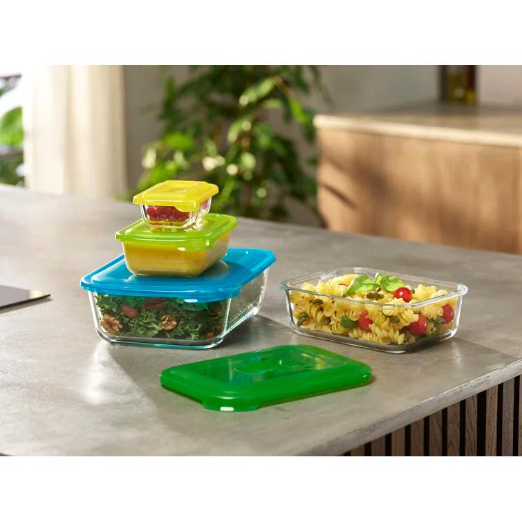Joseph Joseph Joseph Joseph Nest 8-Piece Glass Food Storage Containers