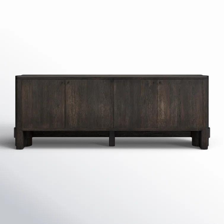 Sylvie 89'' Dark Oak Sideboard with Wrap Stretchers