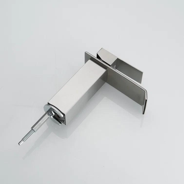1 Single-handle Bathroom Faucet with Drain Assembly