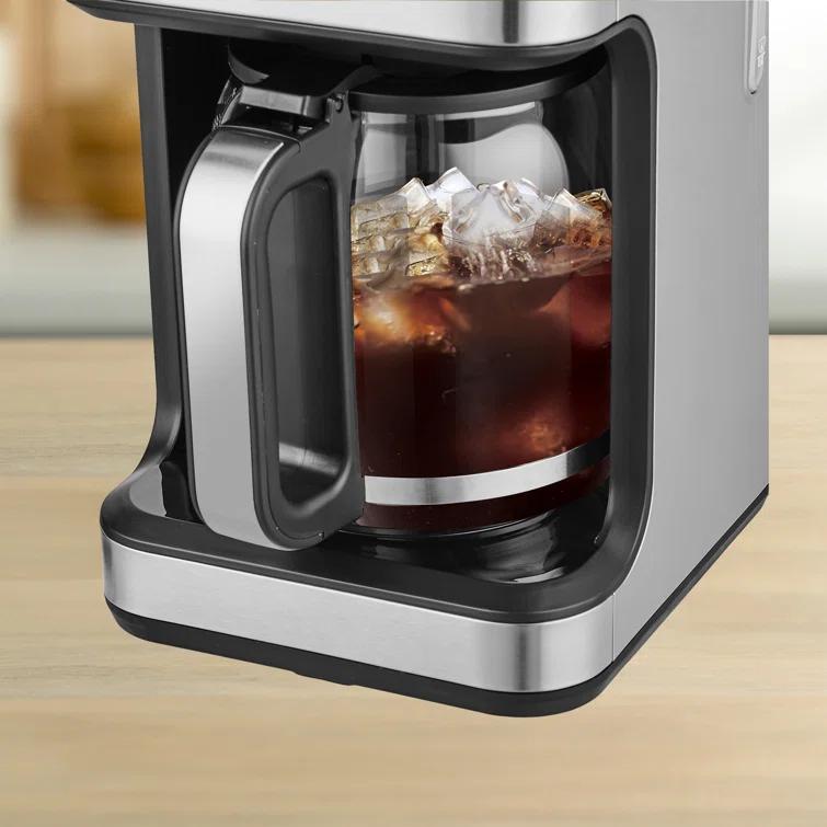 Salton Stainless Steel Digital Coffee Maker - 14 Cup