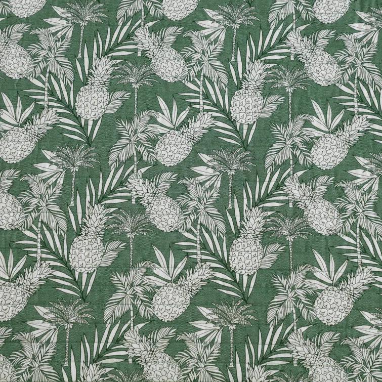 Tommy Bahama Home Pineapple Venture Tropical Cotton Floral Quilt Set