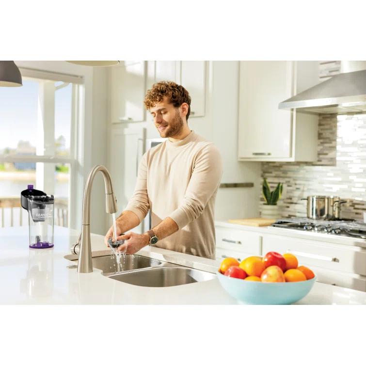 BISSELL 3437 BISSELL CleanView Compact Turbo Upright Vacuum with Quick Release Wand, Full Size Power, Compact Size for Apartments & Dorms, 3437