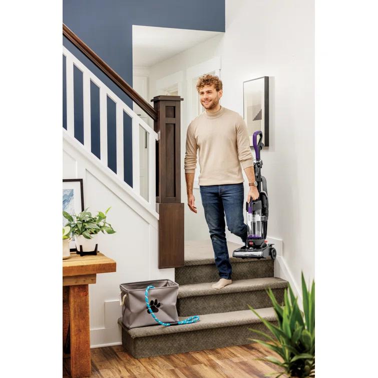 BISSELL 3437 BISSELL CleanView Compact Turbo Upright Vacuum with Quick Release Wand, Full Size Power, Compact Size for Apartments & Dorms, 3437