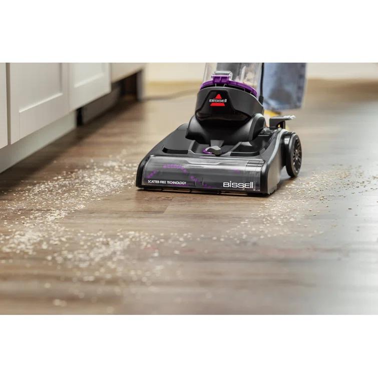 BISSELL 3437 BISSELL CleanView Compact Turbo Upright Vacuum with Quick Release Wand, Full Size Power, Compact Size for Apartments & Dorms, 3437