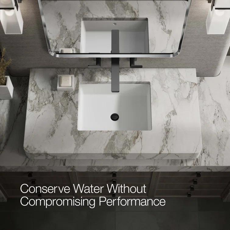 Parallel Wall-Mount Bathroom Sink Faucet Trim