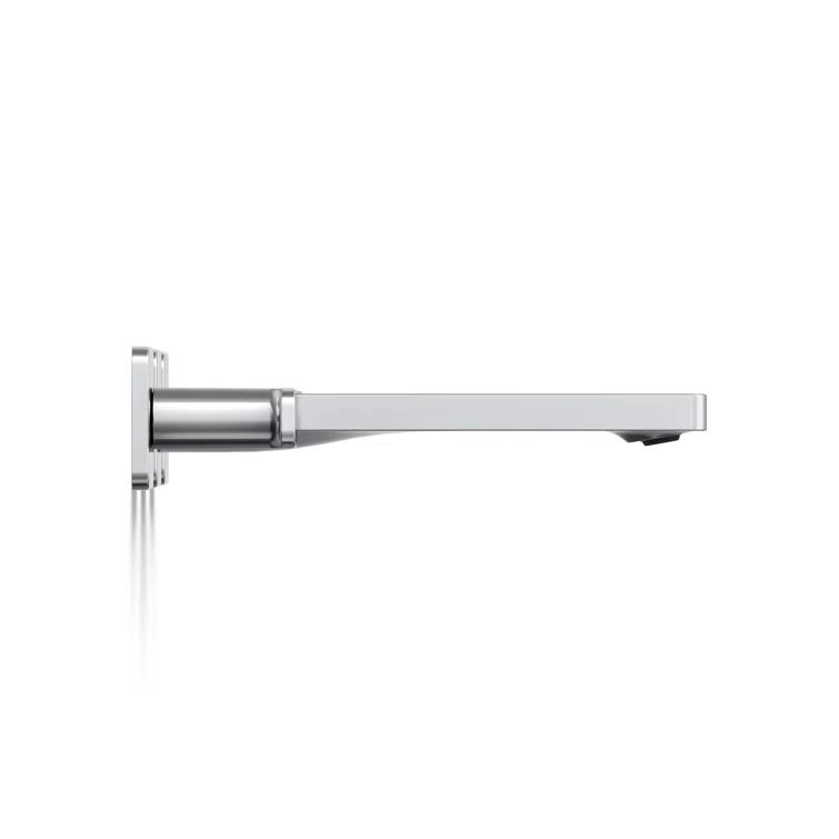 Parallel Wall-Mount Bathroom Sink Faucet Trim