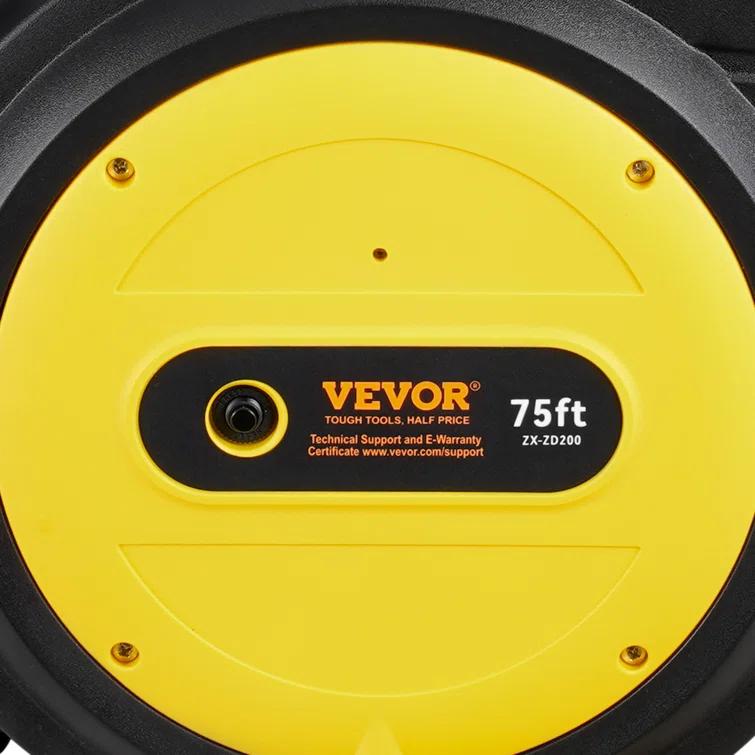 Retractable Extension Cord Reel Power Cord Reel 75FT