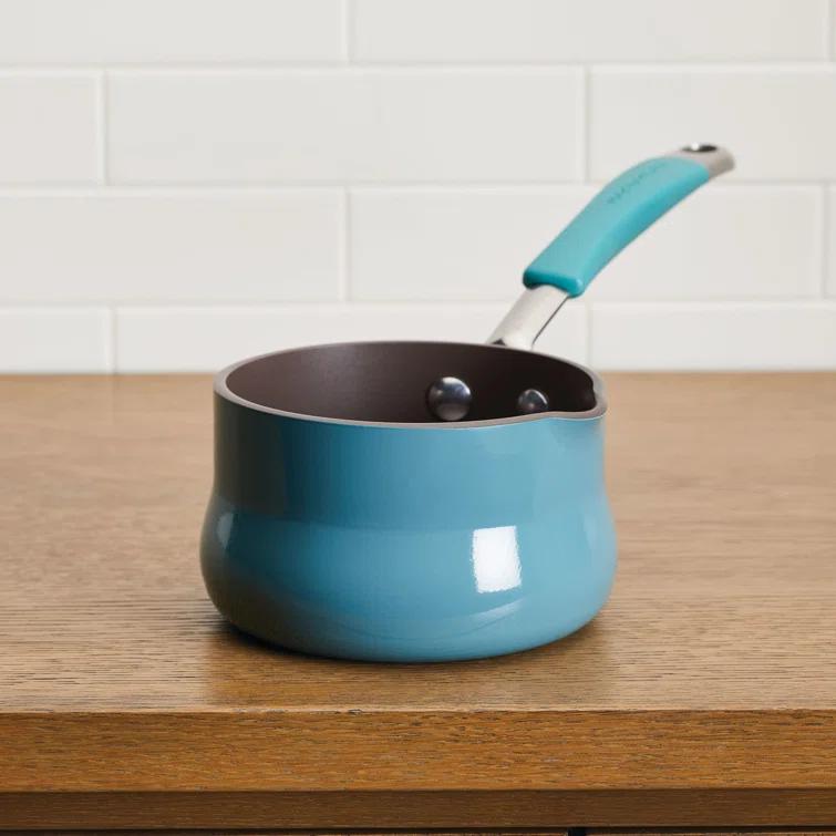 Rachael Ray Cucina Hard Enamel 0.75 qt. Nonstick Butter Warmer