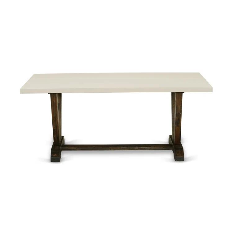 - Person Trestle Dining Set