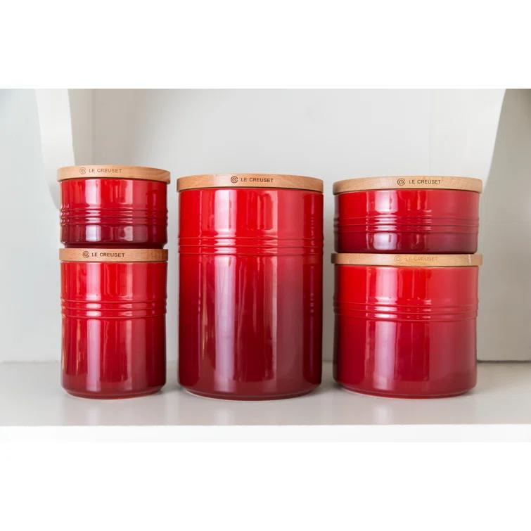 Le Creuset Metallics Kitchen Canister & Reviews | Birch Lane