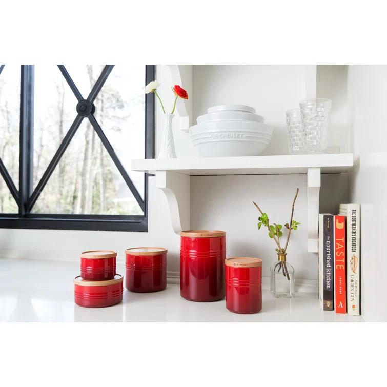 Le Creuset Metallics Kitchen Canister & Reviews | Birch Lane