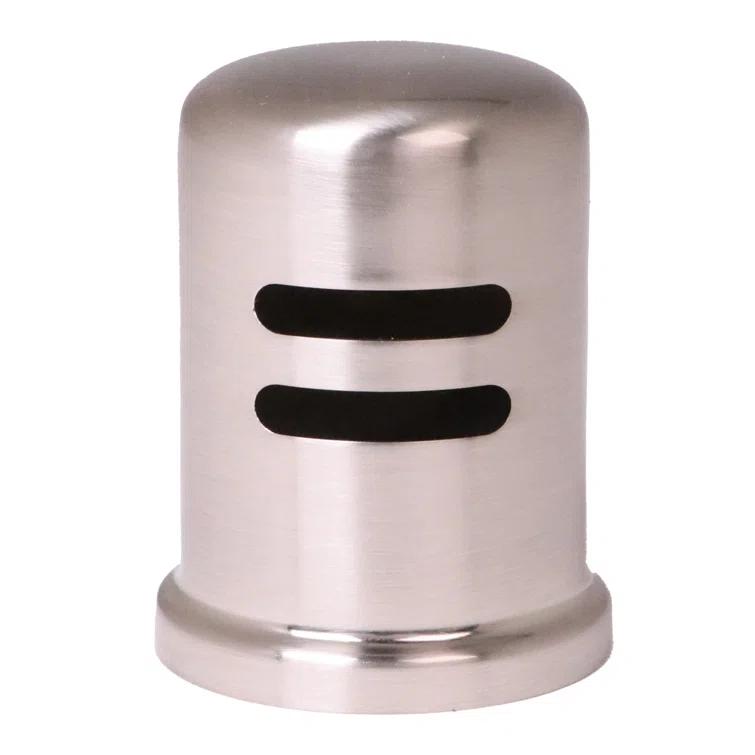 1-3/4" x 2-3/4" Solid Brass Air Gap Cap Only, Skirted