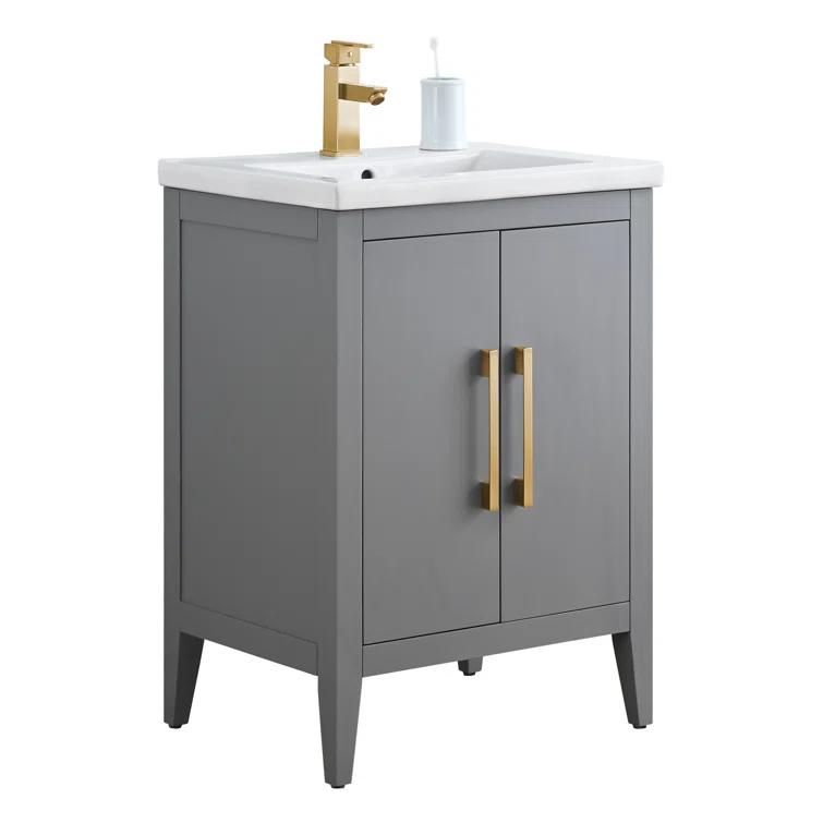 24" Single Bathroom Vanity Set