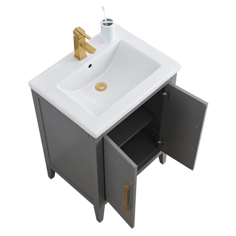 24" Single Bathroom Vanity Set