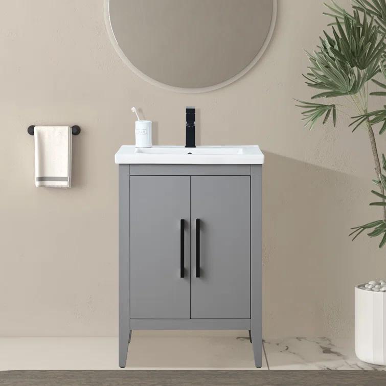 24" Single Bathroom Vanity Set
