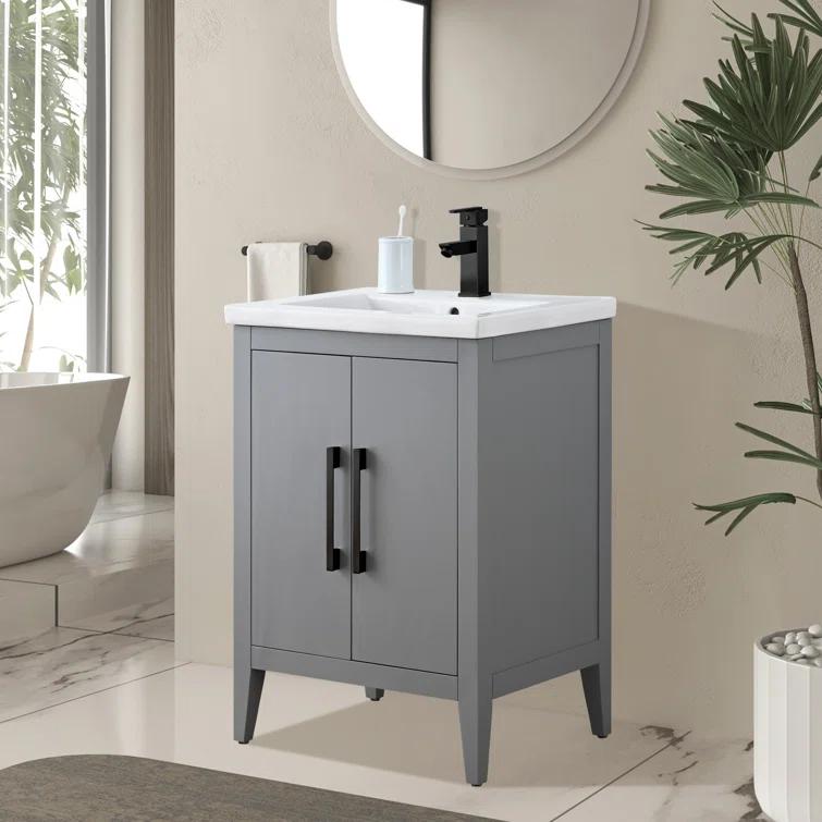 24" Single Bathroom Vanity Set
