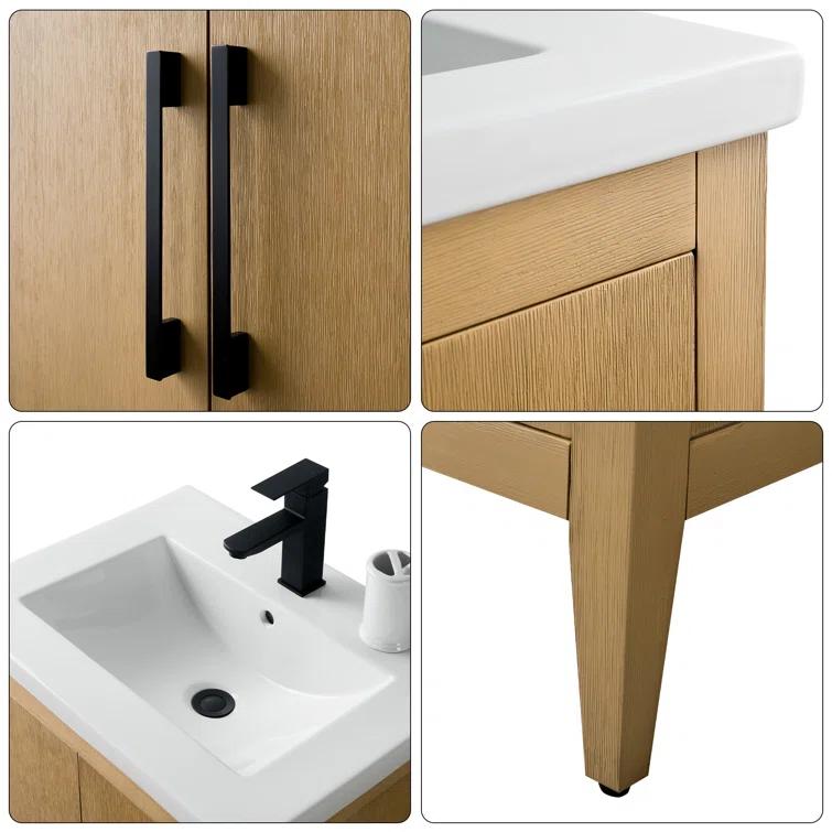 24" Single Bathroom Vanity Set