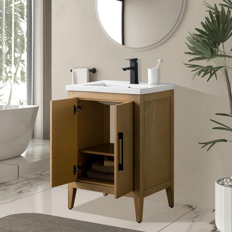 24" Single Bathroom Vanity Set