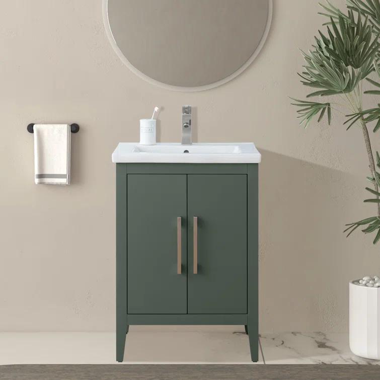 24" Single Bathroom Vanity Set