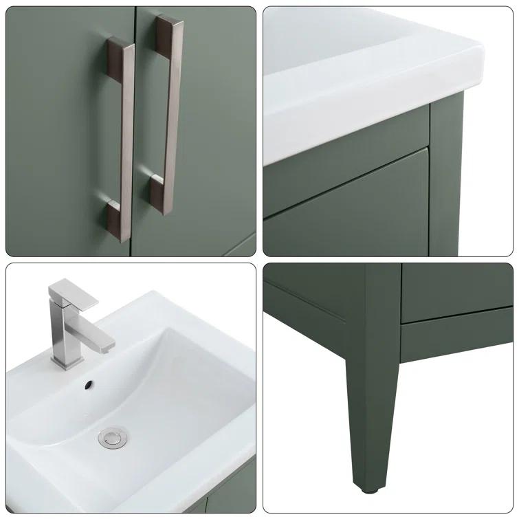 24" Single Bathroom Vanity Set