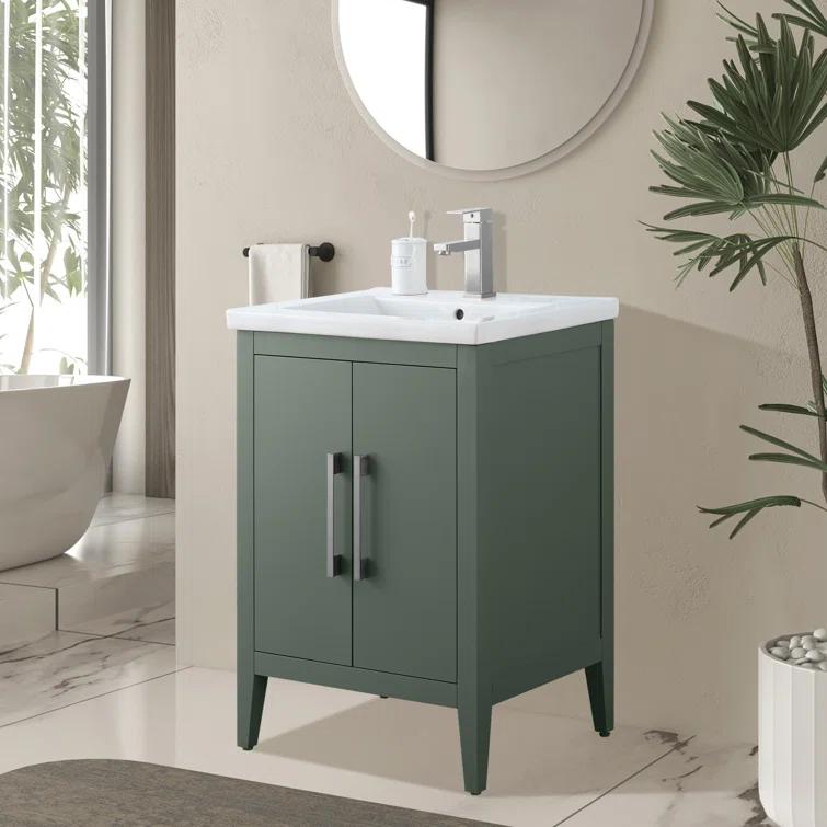 24" Single Bathroom Vanity Set