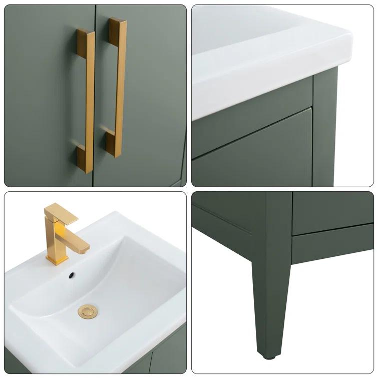 24" Single Bathroom Vanity Set