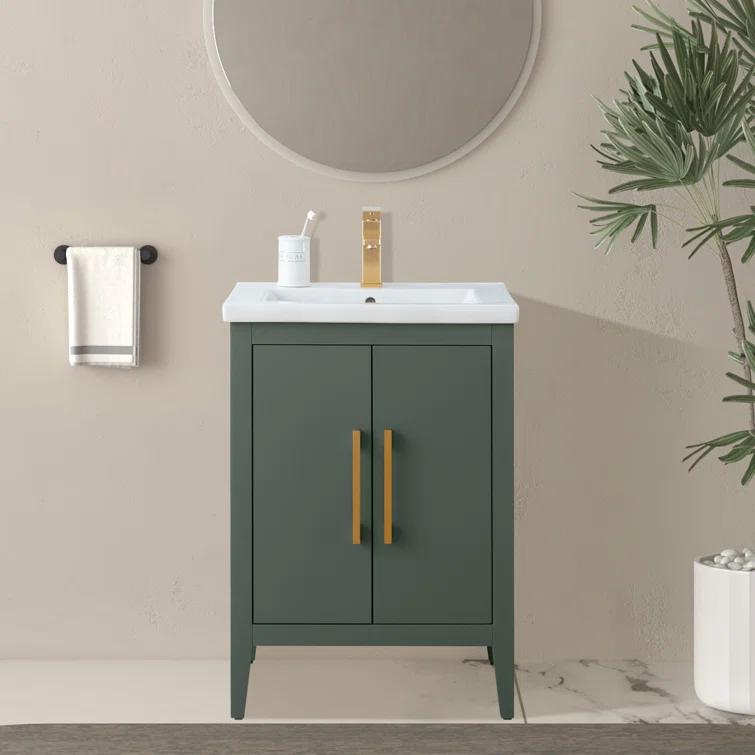 24" Single Bathroom Vanity Set