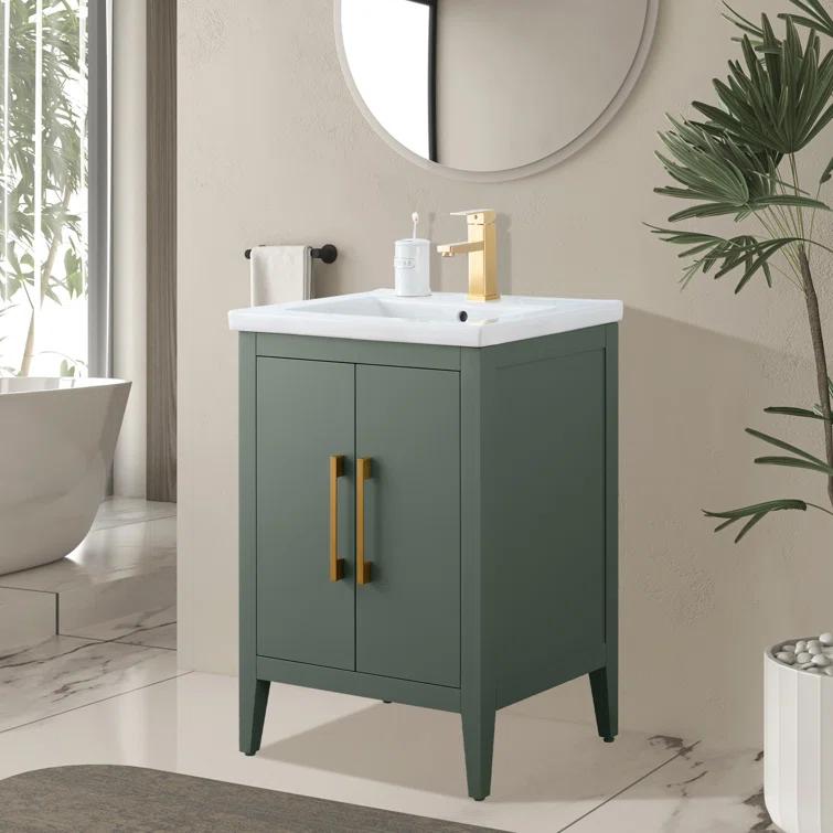 24" Single Bathroom Vanity Set