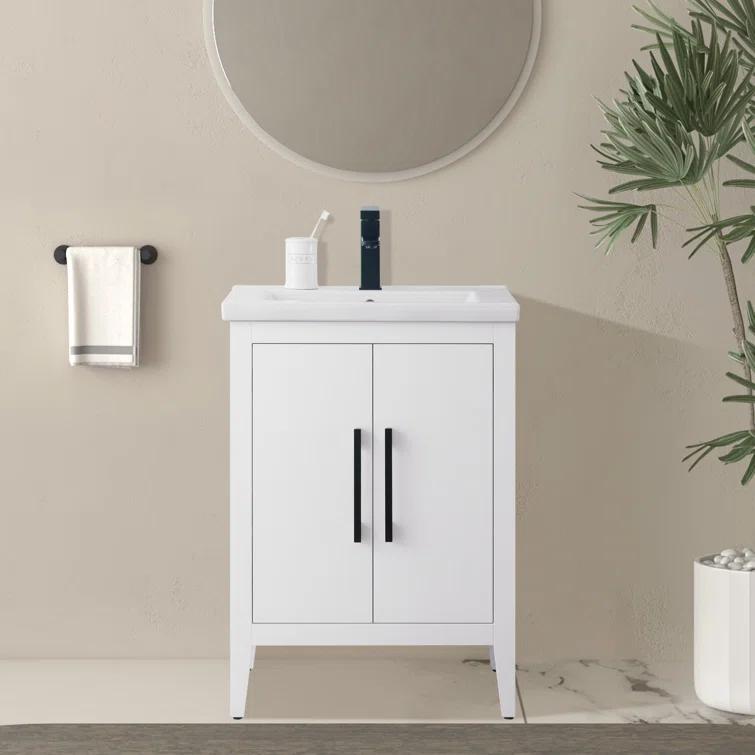 24" Single Bathroom Vanity Set