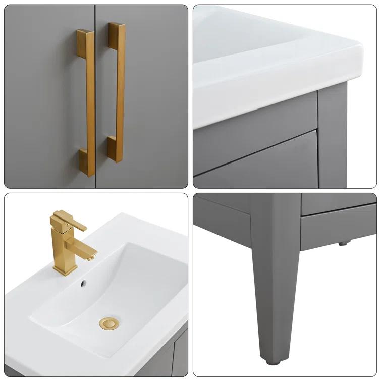 30" Single Bathroom Vanity Set