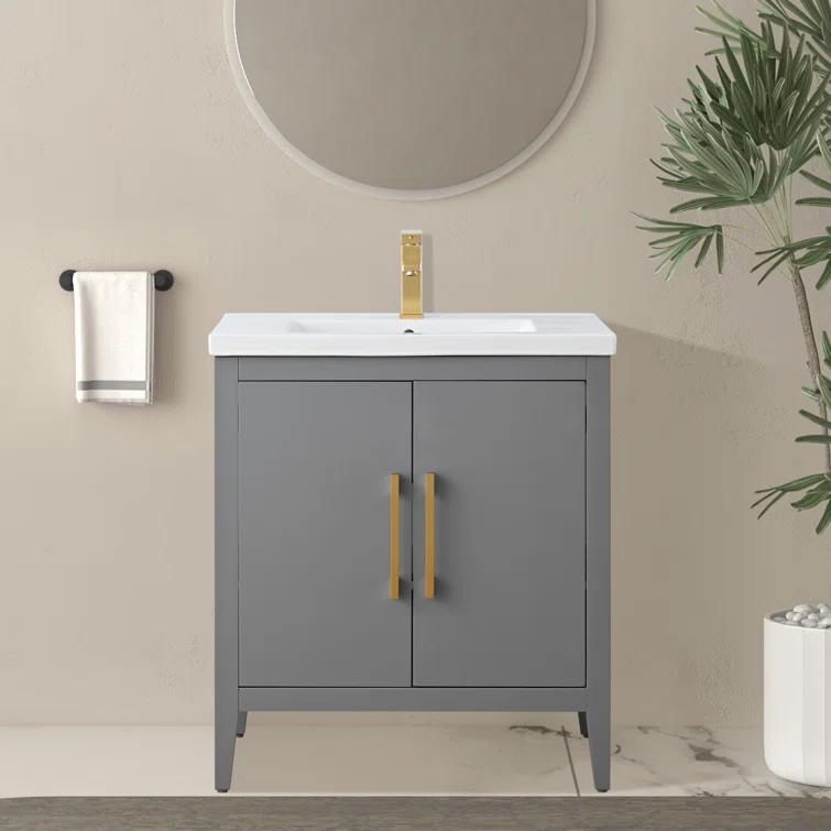 30" Single Bathroom Vanity Set